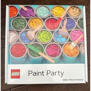 LEGO Paint Party 1000 Piece Jigsaw Puzzle Colorful Art Adult‎ Kids